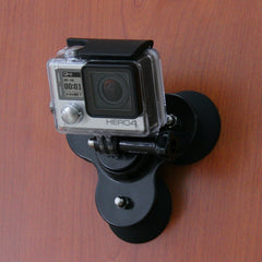 PULUZ Triangle Suction Cup Mount with Screw for GoPro, Insta360, DJI and Other Action Cameras, Triangle Sucker Mount