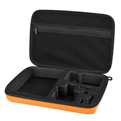 PULUZ Waterproof Carrying and Travel Case for for GoPro, Insta360, DJI and Other Action Cameras Accessories, Large Size: 32cm x 22cm x 7cm, For GoPro,Size: 32cm x 22cm x 7cm Orange