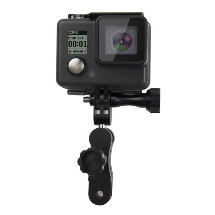PULUZ CNC-Aluminium-Kugelgelenkhalterung mit 2 langen Schrauben für GoPro, Insta360, DJI und andere Actionkameras, CN-Lager, Kugelgelenkhalterung (US)