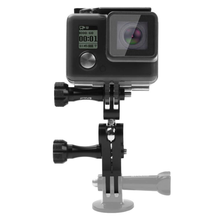 PULUZ CNC-Aluminium-Kugelgelenkhalterung mit 2 langen Schrauben für GoPro, Insta360, DJI und andere Actionkameras, CN-Lager, Kugelgelenkhalterung (US)