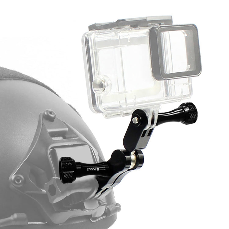PULUZ CNC-Aluminium-Kugelgelenkhalterung mit 2 langen Schrauben für GoPro, Insta360, DJI und andere Actionkameras, CN-Lager, Kugelgelenkhalterung (US)