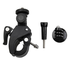 Soporte para manillar de bicicleta y motocicleta PULUZ con soporte para trípode y tornillo para GoPro, Insta360, DJI y otras cámaras de acción, soporte alargado