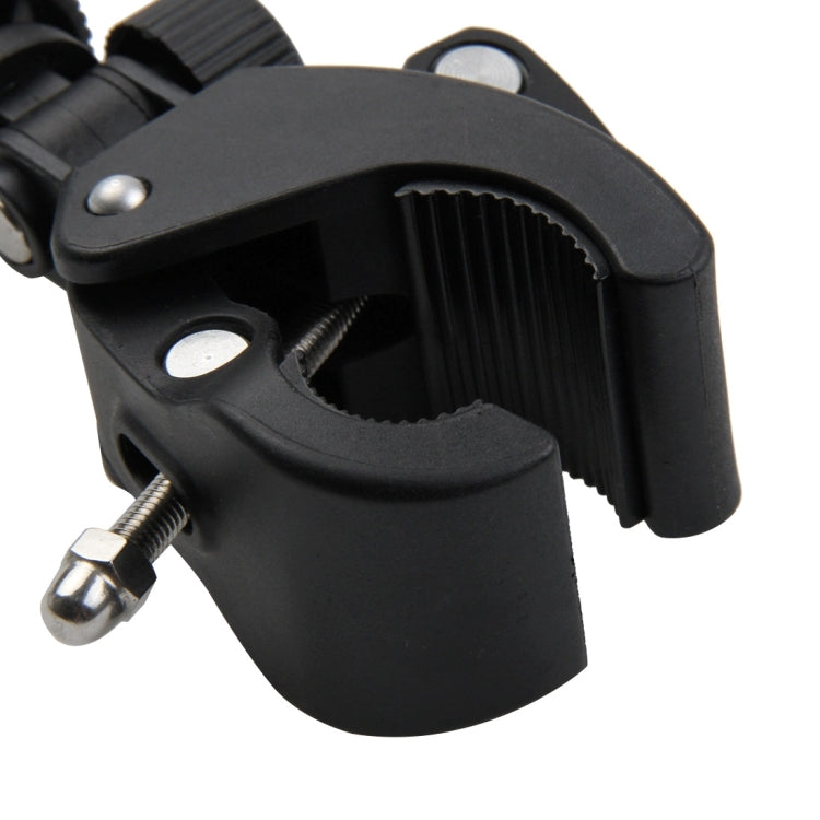 Soporte para manillar de bicicleta y motocicleta PULUZ con soporte para trípode y tornillo para GoPro, Insta360, DJI y otras cámaras de acción, soporte alargado