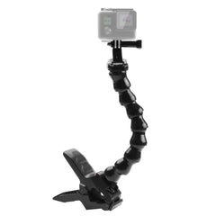 PULUZ Action Sports Cameras Jaws Flex Clamp Mount for GoPro, Insta360, DJI and Other Action Cameras, Jaws Mount, Jaws Mount(AE)