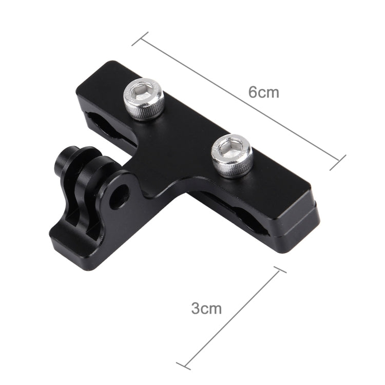 PULUZ - Soporte para asiento de bicicleta de aleación de aluminio para GoPro Hero12 Black / Hero11 /10 /9 /8 /7 /6 /5, Insta360 Ace / Ace Pro, DJI Osmo Action 4 y otras cámaras de acción, soporte para asiento