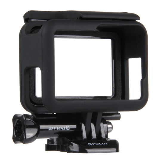 PULUZ ABS Plastic Housing Shell Frame Mount Protective Case Cage with Pedestal and Long Screw for GoPro HERO(2018) /7 Black /6 /5, For GoPro HERO6 /5, HERO6 /5(US)