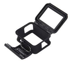 PULUZ ABS Plastic Housing Shell Frame Mount Protective Case Cage with Pedestal and Long Screw for GoPro HERO(2018) /7 Black /6 /5, For GoPro HERO6 /5, HERO6 /5(US)