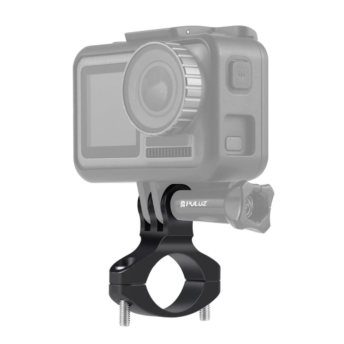 Adaptador de manillar de bicicleta PULUZ, soporte de aluminio para GoPro, Insta360, DJI y otras cámaras de acción, soporte de aluminio