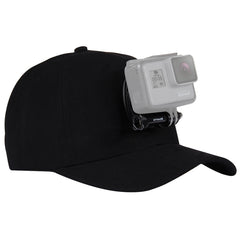 PULUZ Baseball Hat with J-Hook Buckle Mount & Screw for GoPro, DJI OSMO Action and Other Action Cameras, Baseball Hat Black Color, Baseball Hat Red Color, Baseball Hat Dark Blue Color, Baseball Hat Black (US Stock), Baseball Hat Red (US Stock)