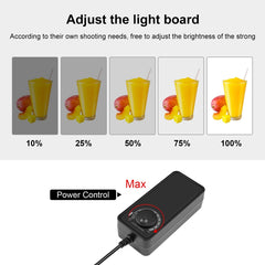 PULUZ Constant Current LED Power Supply Power Adapter for 80cm Studio Tent, AC 100-250V to DC 18V 3A, AU  Plug for 80cm Tent, EU  Plug for 80cm Tent, UK  Plug for 80cm Tent, US  Plug for 80cm Tent