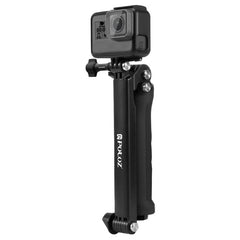 Trípode y palo selfie plegable con agarre de 3 vías PULUZ, extensión monopie para GoPro, Insta360 ONE R, DJI Osmo Action y otras cámaras de acción, longitud: 20-58 cm, longitud: 20-58 cm, longitud: 20-58 cm (AE)