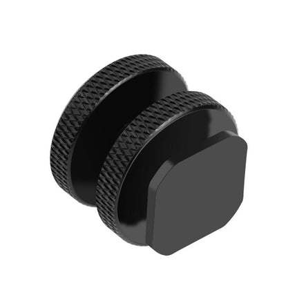 PULUZ Reinforced Hot Shoe 1/4 inch Screw Adapter with Double Nut for DSLR Cameras, GoPro HERO10 Black / HERO9 Black / HERO8 Black / HERO7 /6 /5 /5 Session /4 Session /4 /3+ /3 /2 /1, Xiaoyi and Other Action Cameras, Double Nut