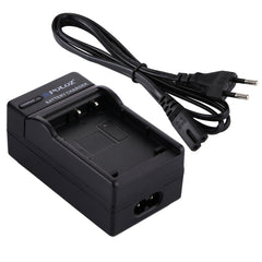 PULUZ EU Plug Battery Charger with Cable for Casio CNP130 Battery, CNP130 EU Plug