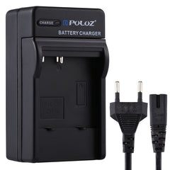 PULUZ EU Plug Battery Charger with Cable for CASIO CNP40 Battery, CNP40 EU Plug