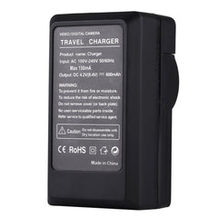 PULUZ EU Plug Battery Charger with Cable for Canon NB-6L Battery, NB-6L EU Plug