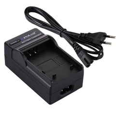 PULUZ EU Plug Battery Charger with Cable for Canon NB-6L Battery, NB-6L EU Plug