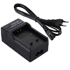 PULUZ EU Plug Battery Charger with Cable for Canon NB-11L Battery, NB-11L UE Plug