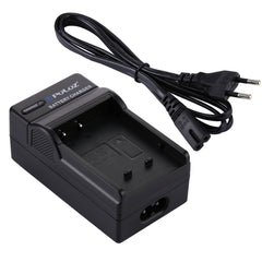 PULUZ EU Plug Battery Charger with Cable for Casio CNP120 Battery, CNP120 EU Plug