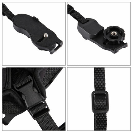 PULUZ Weiche Neopren-Handschlaufe mit 1/4 Zoll Schraube aus Kunststoffplatte für SLR-/DSLR-Kameras, Handschlaufe
