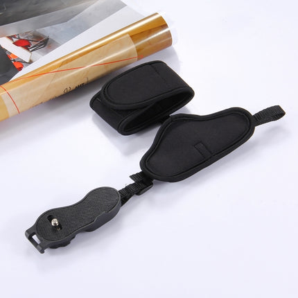 PULUZ Weiche Neopren-Handschlaufe mit 1/4 Zoll Schraube aus Kunststoffplatte für SLR-/DSLR-Kameras, Handschlaufe