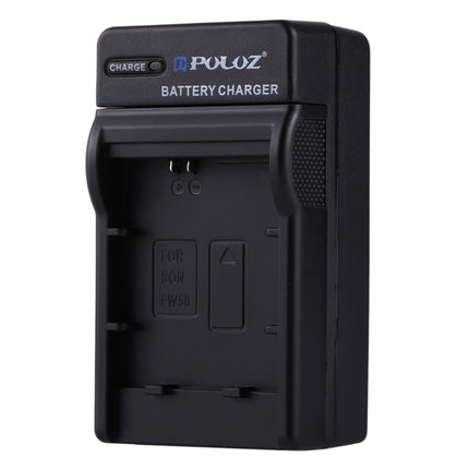 Cargador de batería para cámara digital PULUZ para automóvil para batería Sony NP-FW50, cargador para automóvil NP-FW50