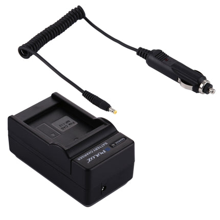 PULUZ Digitalkamera-Akku-Autoladegerät für Casio NP-110 Akku, NP-110 Autoladegerät