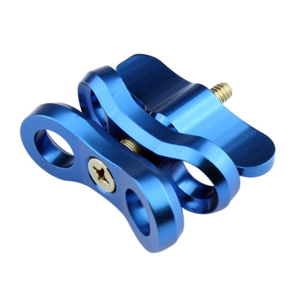 PULUZ Ball Clamp Close Hole Diving Camera Bracket CNC Aluminum Spring Flashlight Clamp for Diving Underwater Photography System, Single Ball Close Hole(Black), Single Ball Close Hole(Blue), Single Ball Close Hole(Red)