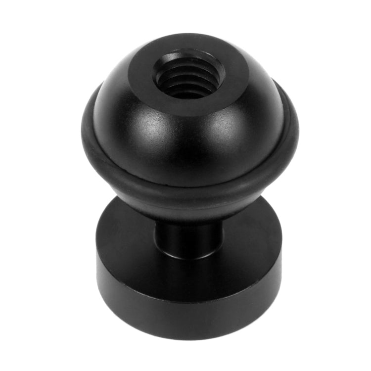 PULUZ CNC-Aluminium-Kugelkopf-Adapterhalterung für GoPro, Insta360, DJI und andere Actionkameras, Durchmesser: 2,5 cm, CNC-Aluminium (Schwarz), CNC-Aluminium (Blau), CNC-Aluminium (Rot)