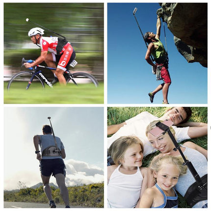 Correa de montaje para cinturón PULUZ para GoPro, Insta360, DJI y otras cámaras de acción, cinturón