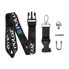 PULUZ 60cm Detachable Long Neck Strap Lanyard Sling with 1/4 inch ScrewGoPro, Insta360, DJI and Other Action Cameras, Detachable Long Neck Strap