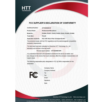 PULUZ 3.5mm Audio Stereo Recording Vlogging Professional Interview Microphone for DSLR & DV Camcorder, Smartphones, Mini Microphone