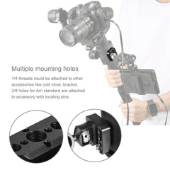 PULUZ Quick Release Plate External Mounting Holder for DJI RONIN / RONIN-S, Quick Release Plate