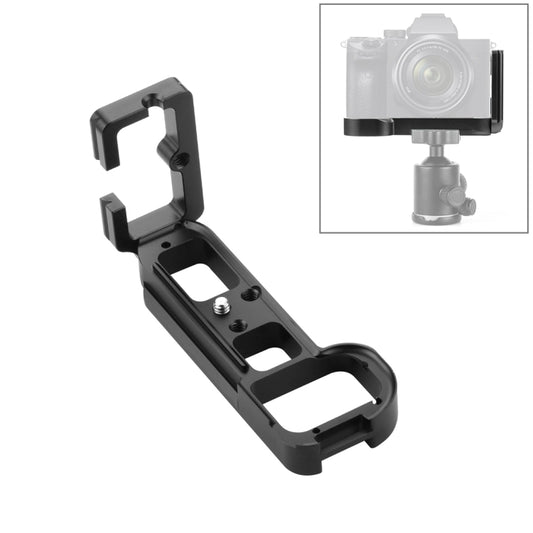 PULUZ 1/4 inch Vertical Shoot Quick Release L Plate Bracket Base Holder for Sony A7R / A7 / A7S, For Sony A7R (Black), For Sony A7R (Red)