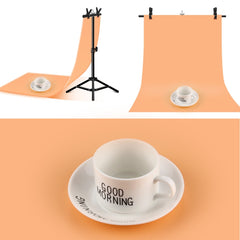 67cm T-Shape Photo Studio Background Support Stand Backdrop Crossbar Bracket with Clips, No Backdrop, Backdrop Stand