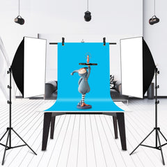 67cm T-Shape Photo Studio Background Support Stand Backdrop Crossbar Bracket with Clips, No Backdrop, Backdrop Stand