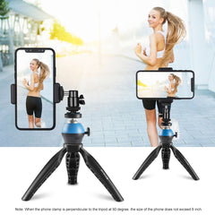 PULUZ Simple Mini ABS Desktop Tripod Mount with 1/4 inch Screw for DSLR & Digital Cameras, Working Height: 9cm, ABS Tripod