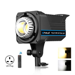PULUZ 220V 120W Studio Video Light Dual Color Temperature Built-in Dissipate Heat System with Remote Control, 120W 2700K-6500K US Plug, 120W 2700K-6500K EU Plug, 120W 2700K-6500K UK Plug