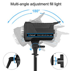 PULUZ 220V 120W Studio Video Light Dual Color Temperature Built-in Dissipate Heat System with Remote Control, 120W 2700K-6500K US Plug, 120W 2700K-6500K EU Plug, 120W 2700K-6500K UK Plug