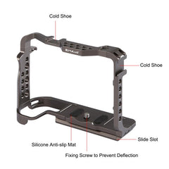 PULUZ Video Camera Cage Stabilizer for Canon EOS R5 / R5C / EOS R6 / R6 II, without Handle