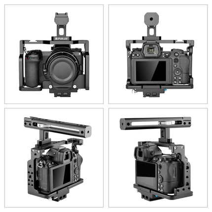 PULUZ Video Camera Cage Filmmaking Rig with Handle for Nikon Z6 / Z7, For Nikon Z6 / Z7 Cage with Handle