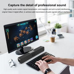 PULUZ 10W Soundbar Wired Wireless Bluetooth Surround Speaker