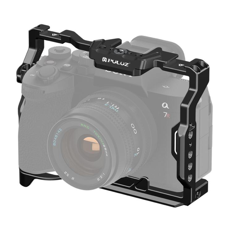 PULUZ Metal Camera Cage Stabilizer Rig for Sony A7 IV / ILCE-7M4 / A7M4 / A7M3 / A7R3  / A7R III / A7R5