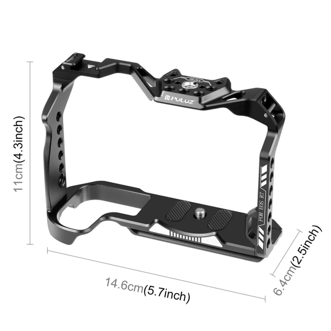 For Canon EOS R7 PULUZ Metal Camera Cage Stabilizer Rig