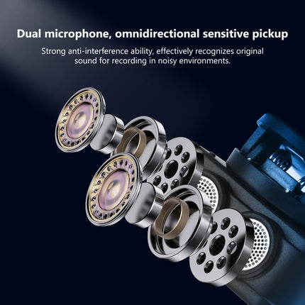 PULUZ Magnetic Lavalier Wireless Microphone with Charging Case Box, Type-C RX Receiver and 2 TX Microphones