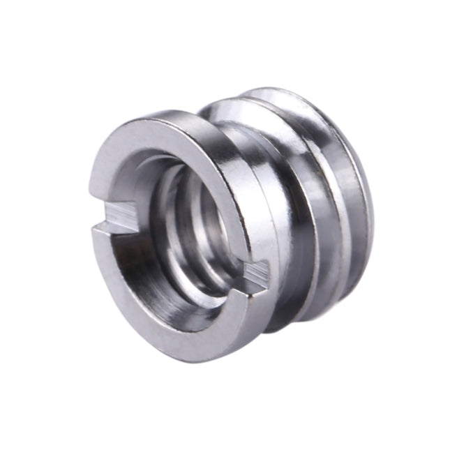 PULUZ 1/4 inch Female Thread to 3/8 inch Male Thread Adapter Screw, 1/4 Female to 3/8 Male