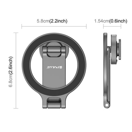 Foldable MagSafe Magnet Cold Shoe On-Camera Phone Mount, Cold Shoe Mount