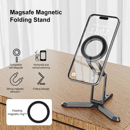MagSafe Desktop Live Streaming Magnetic Foldable Phone Holder Bracket
