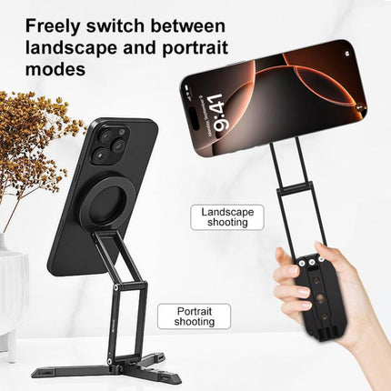 MagSafe Desktop Live Streaming Magnetic Foldable Phone Holder Bracket