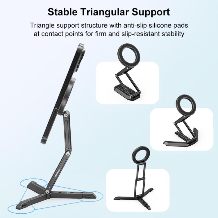MagSafe Desktop Live Streaming Magnetic Foldable Phone Holder Bracket