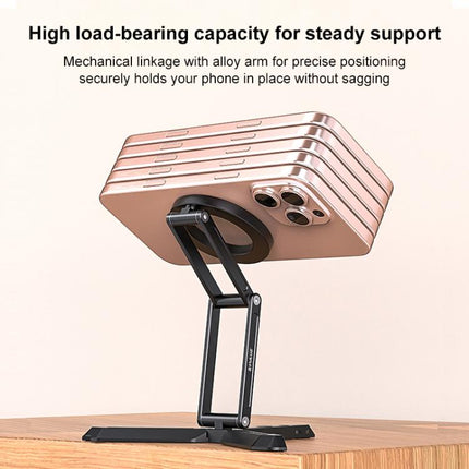 MagSafe Desktop Live Streaming Magnetic Foldable Phone Holder Bracket